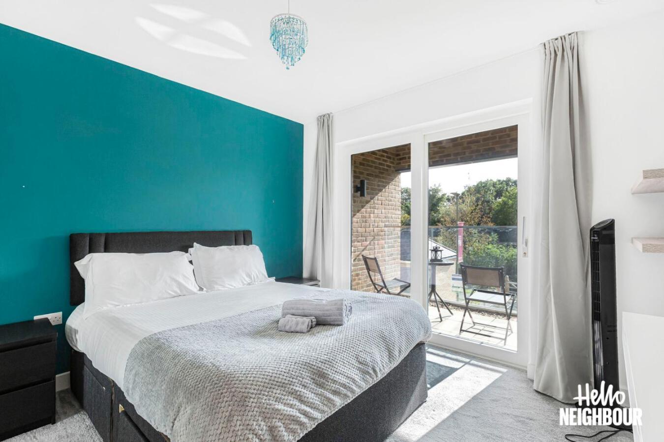 Modern 1 Bedroom Apartment With Parking In Colindale, London 埃奇韦尔 外观 照片